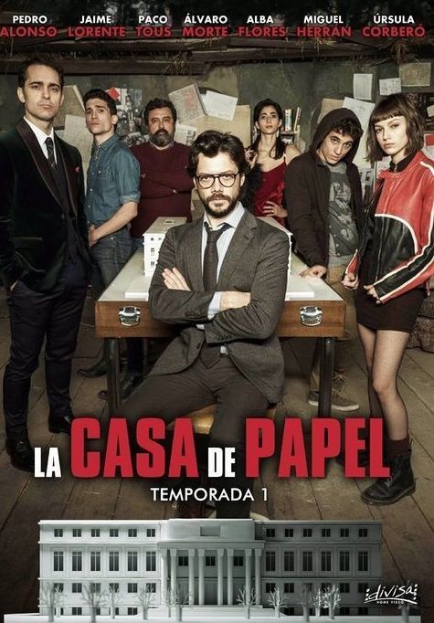 la casa de papel coches para rodajes