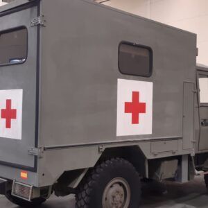 Alquiler ambulancia militar