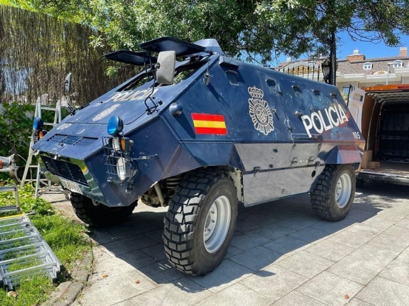 catálogo vehículos policiales