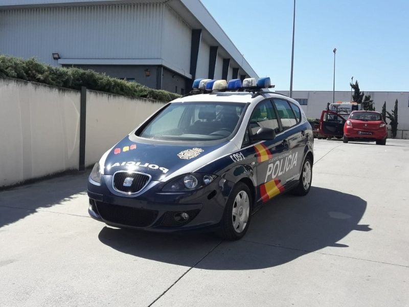 catálogo vehículos policiales